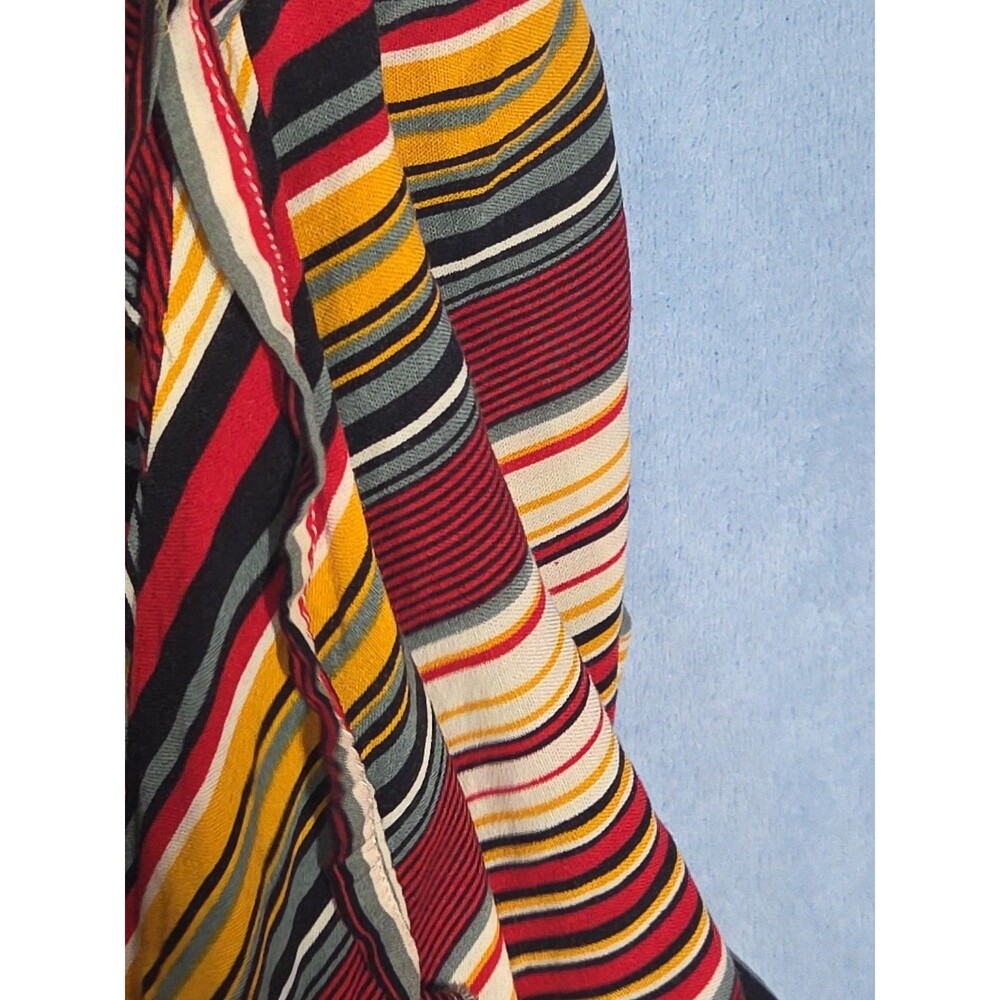BUDDHA PANTS SAVANNAH STRIPE DROP CROTCH HAREM PANTS sz S YOGA TRAVEL LIFESTYLE - Picture 9 of 9